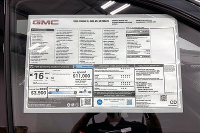 2026 GMC Yukon XL AT4 Ultimate
