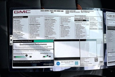 2026 GMC Sierra 2500 HD AT4