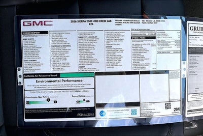 2026 GMC Sierra 2500 HD AT4