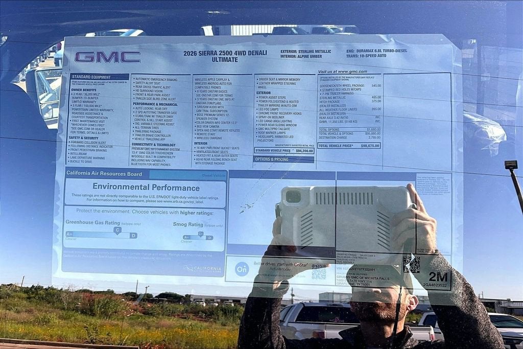 2026 GMC Sierra 2500 HD Denali Ultimate