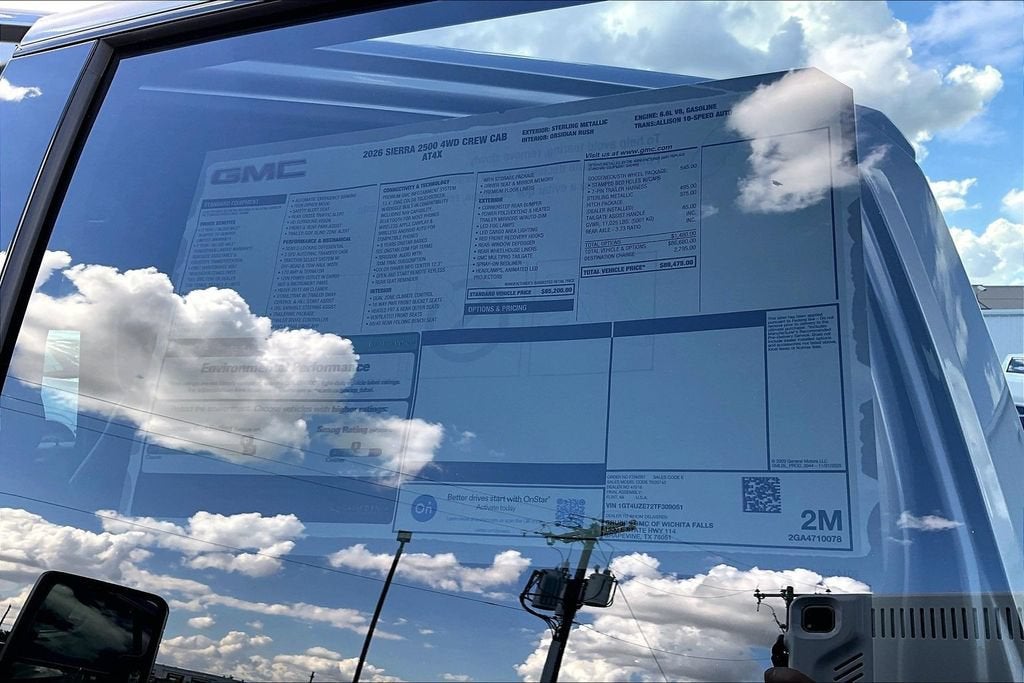 2026 GMC Sierra 2500 HD AT4X