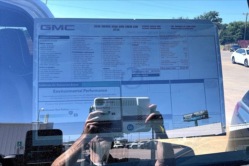 2026 GMC Sierra 2500 HD AT4X