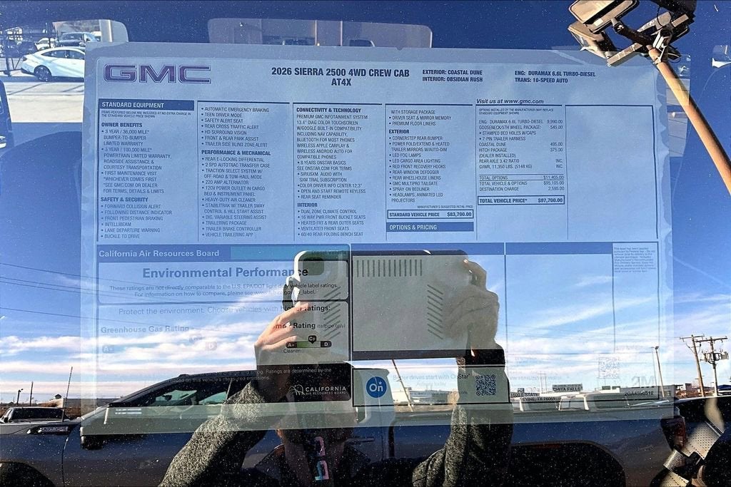 2026 GMC Sierra 2500 HD AT4X