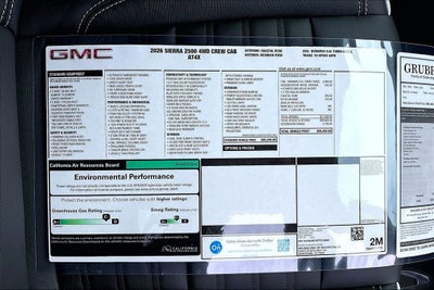 2026 GMC Sierra 2500 HD AT4X
