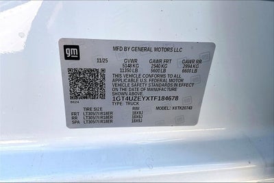 2026 GMC Sierra 2500 HD AT4X