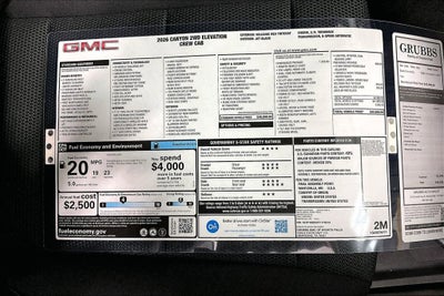 2026 GMC Canyon Elevation