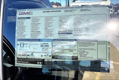 2026 GMC Sierra 1500 Elevation