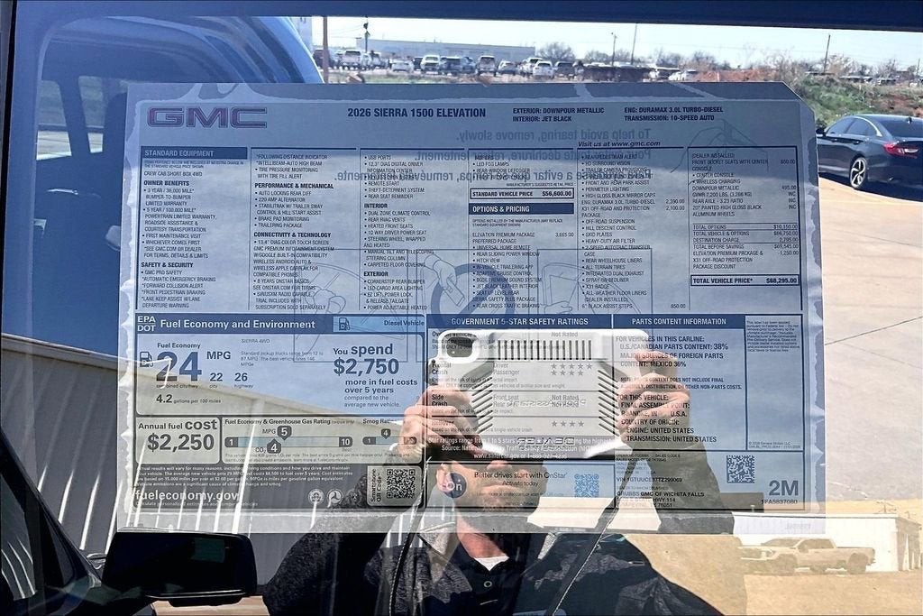 2026 GMC Sierra 1500 Elevation