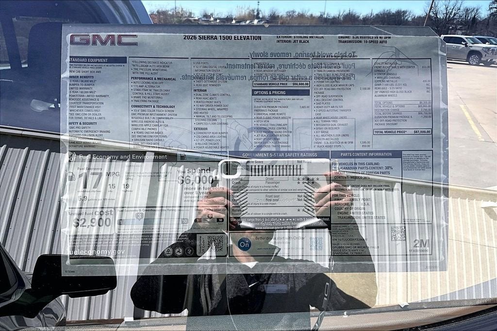 2026 GMC Sierra 1500 Elevation