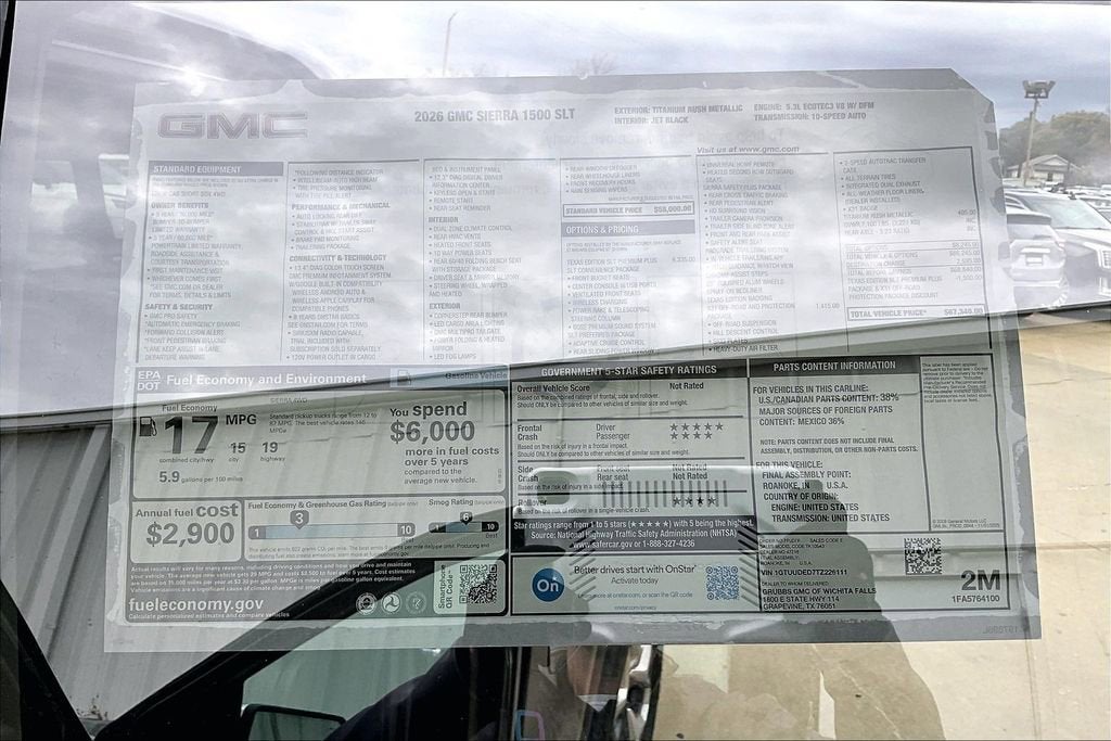 2026 GMC Sierra 1500 SLT