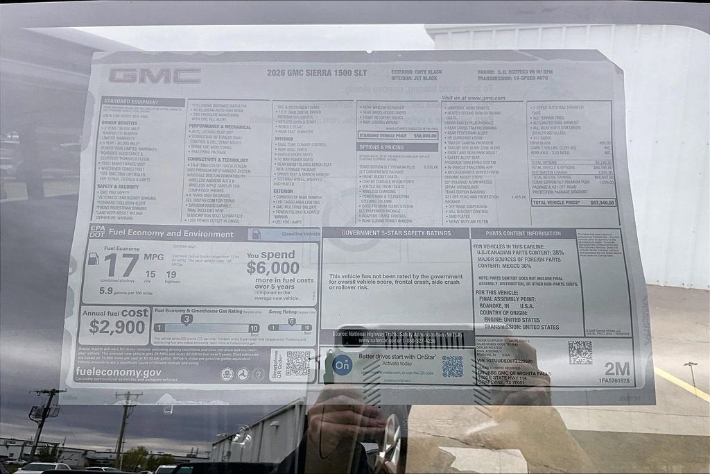 2026 GMC Sierra 1500 SLT