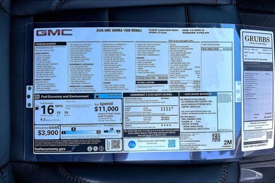 2026 GMC Sierra 1500 Denali