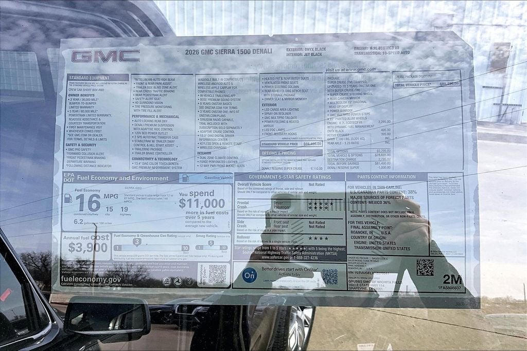 2026 GMC Sierra 1500 Denali