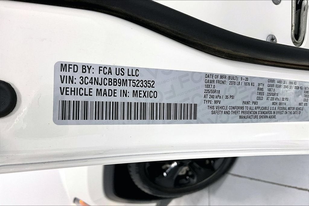 2021 Jeep Compass Altitude FWD