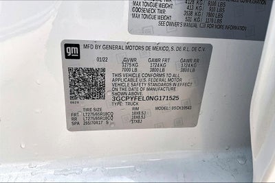 2022 Chevrolet Silverado 1500 LTD LT Trail Boss