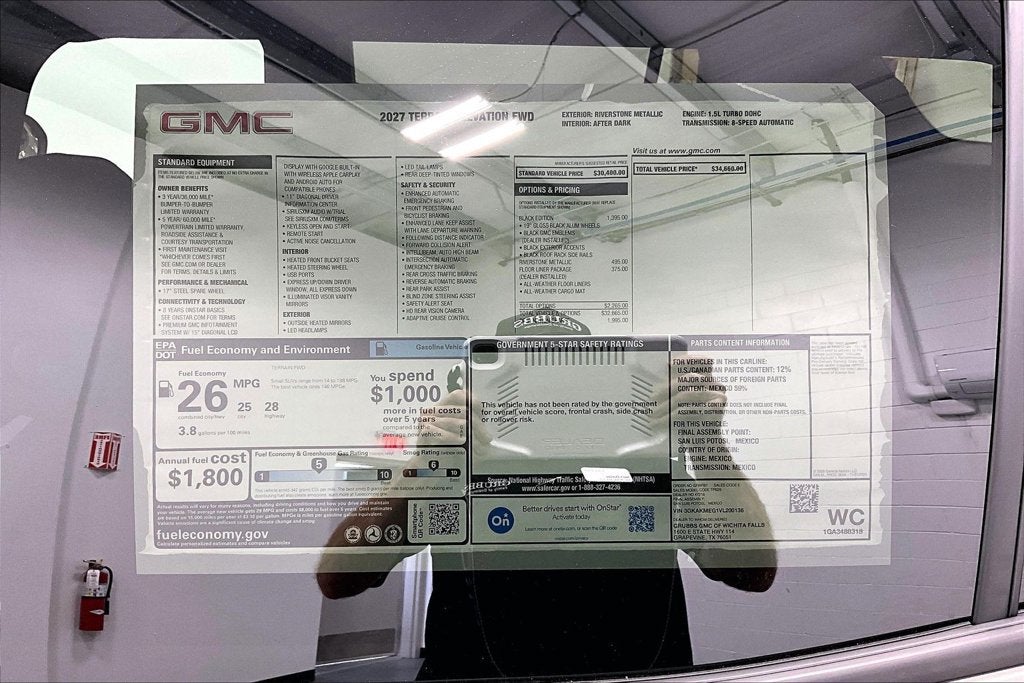 2027 GMC Terrain Elevation