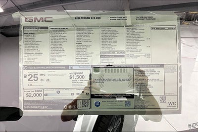 2026 GMC Terrain AT4