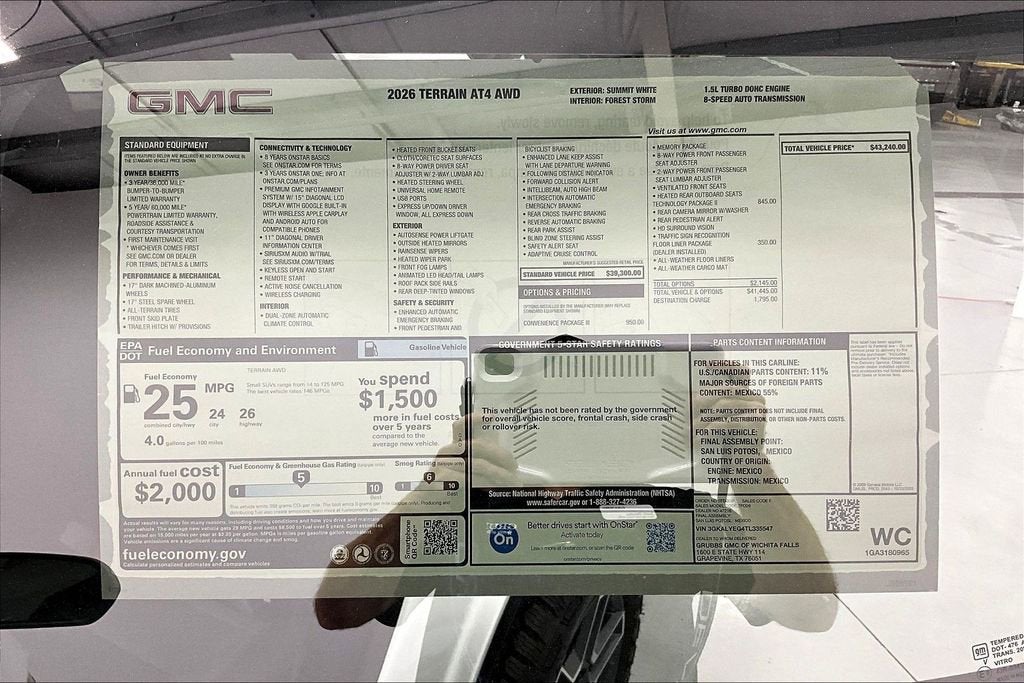 2026 GMC Terrain AT4