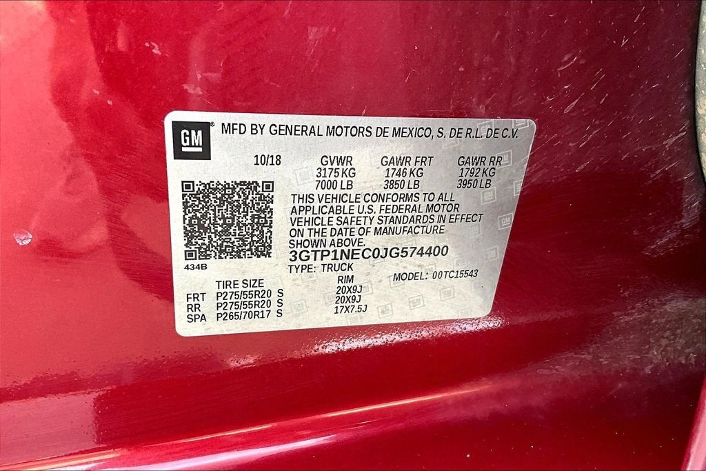 2018 GMC Sierra 1500 SLT