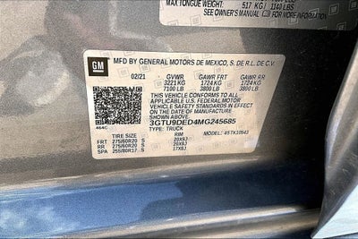 2021 GMC Sierra 1500 SLT