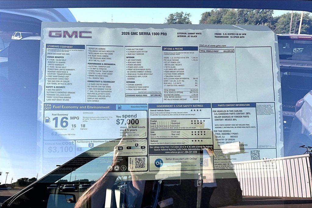 2026 GMC Sierra 1500 Pro