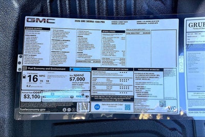 2026 GMC Sierra 1500 Pro