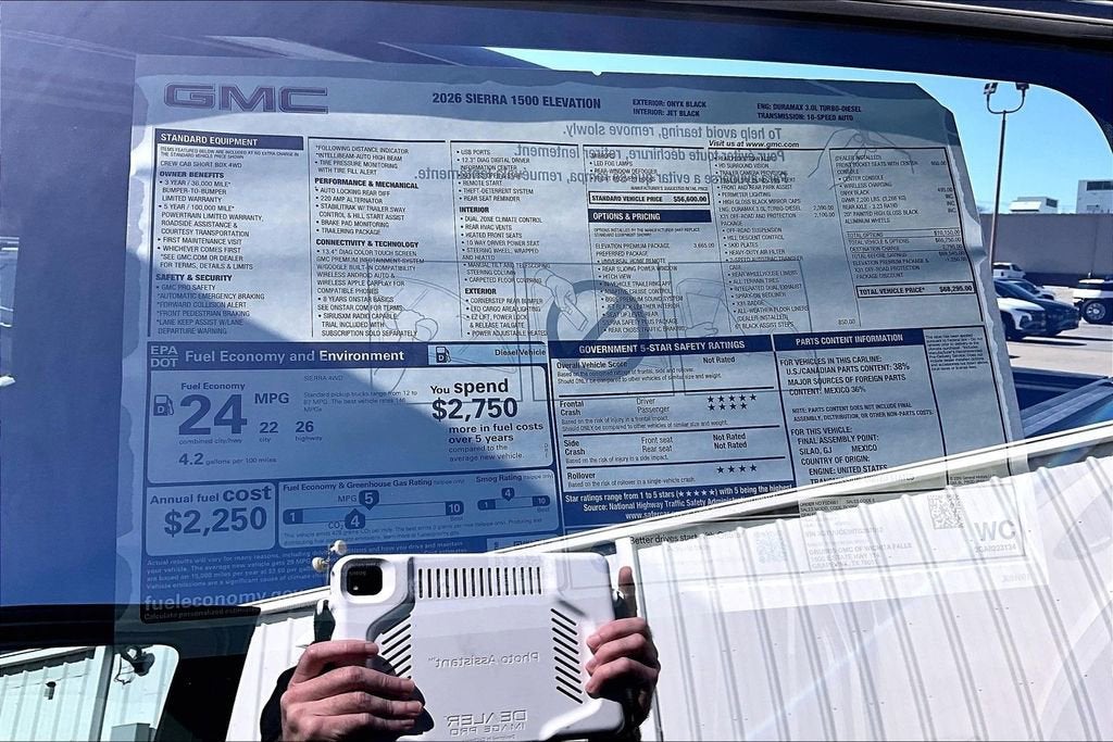 2026 GMC Sierra 1500 Elevation