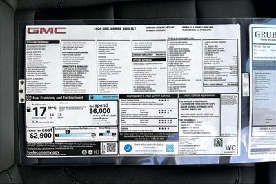 2026 GMC Sierra 1500 SLT