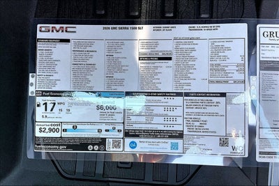 2026 GMC Sierra 1500 SLT