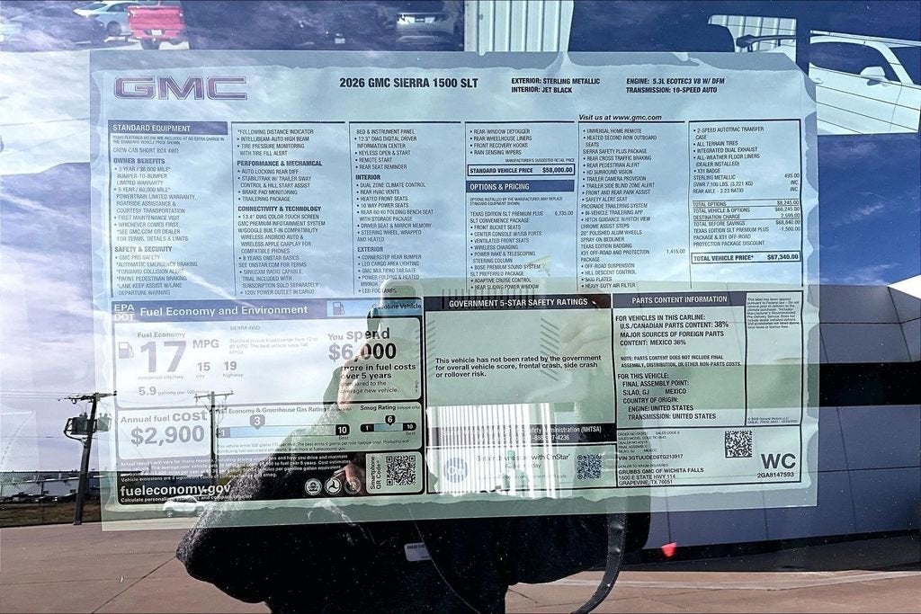 2026 GMC Sierra 1500 SLT