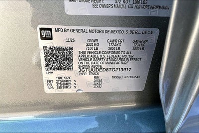 2026 GMC Sierra 1500 SLT