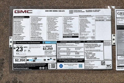 2026 GMC Sierra 1500 AT4