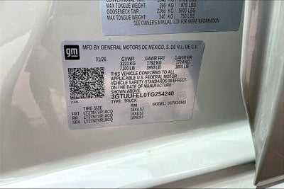 2026 GMC Sierra 1500 AT4X