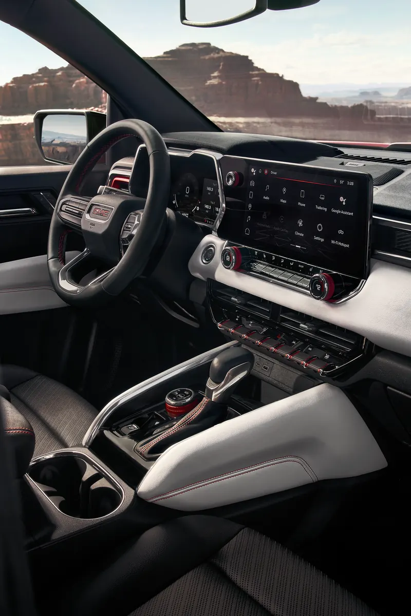 2026 GMC Canyon infotainment system at Grubbs GMC of Wichita Falls in WICHITA FALLS TX