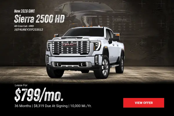 Sierra 2500 Lease